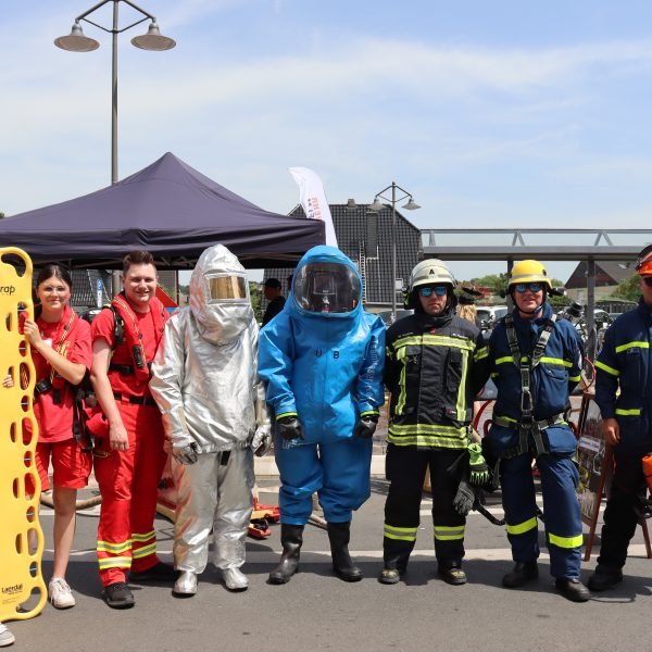 DLRG, THW und Feuerwehr präsentieren sich auf dem Stadtfest Selm 2025