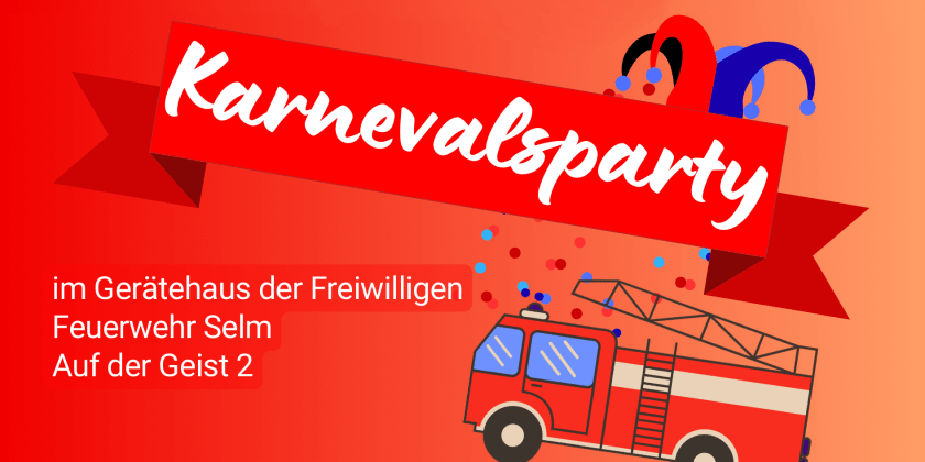 Karnevalsparty 2026 der Einheit Selm