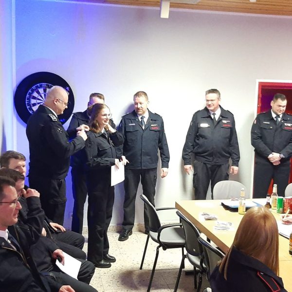 Jahresdienstbesprechung des Löschzuges Cappenberg