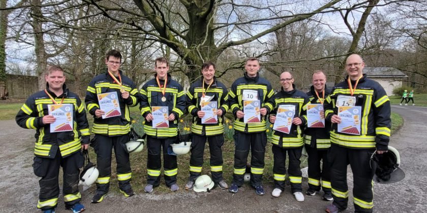 Löschgruppe Cappenberg beim Gottfriedlauf 2026