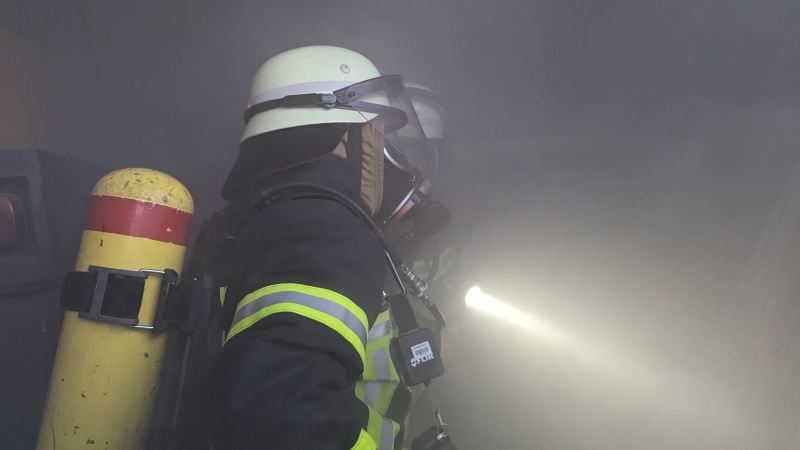 Gemeinsame Übung der Löschzüge Selm und Südkirchen