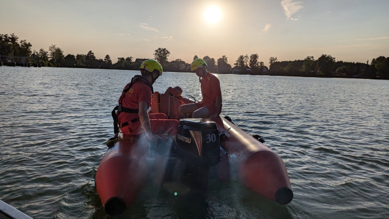 Dienstabend der Einheit Selm-Mitte zusammen mit der DLRG Selm