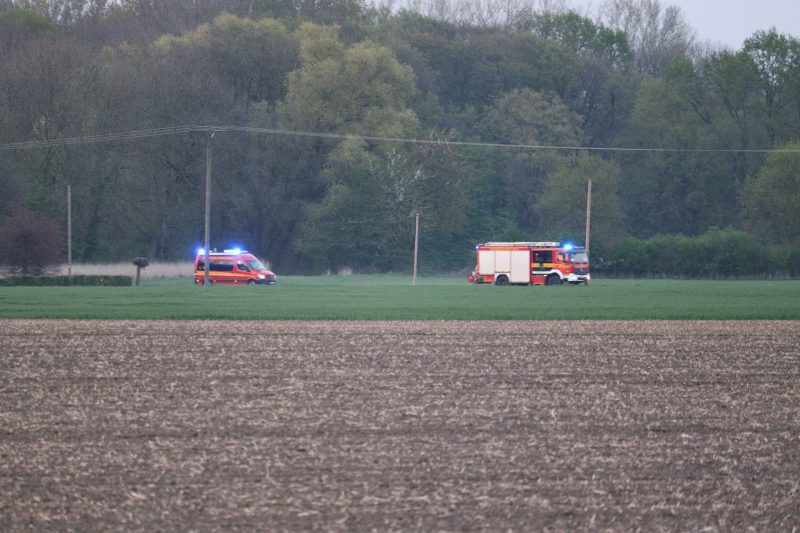 Übung: Unklare Rauchentwicklung auf dem Hof